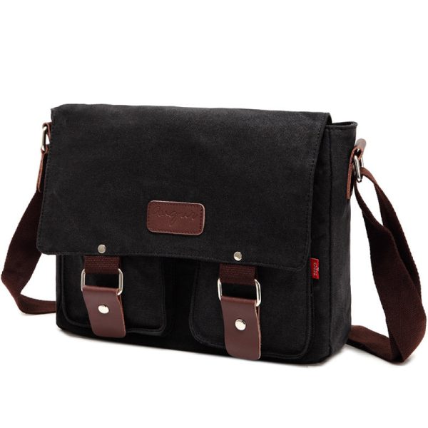 Men's Single Shoulder Bag Canvas Bags - Image 8